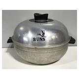 MCM chrome bun  warmer