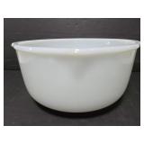 Fire King milk glass Sunbeam mixer bowl