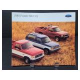 1989 Ford Trucks Brochure