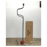 Vintage Swedish 2-pc ice fishing auger