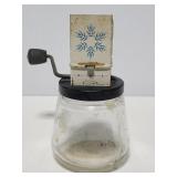 Vintage Spice grinder jar