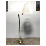 Brass floor lamp