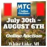 MTC July 30th - AUGUST 6TH Online Auction