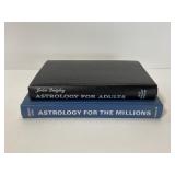 Two vintage astrology hardcover books