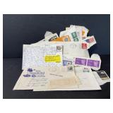 Vintage 1960s-70s US stamp collection & ephemera