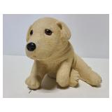 Earthly creations Cement  garden puppy statue