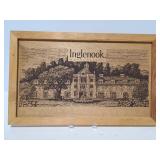 Inglenook Napa Valley wood sign