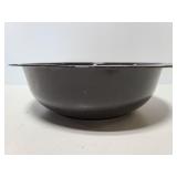 Large metal bowl