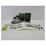 Wall and bumper stickers