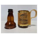 Beer bottle cup & bell combo