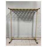 Huge vintage metal coat rack