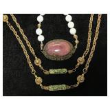 Vintage necklace pair