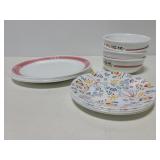 Corelle Prairie Garden plates and bowls
