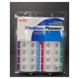 New Meijer Medtime Planner pill organizer