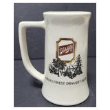 McCoy Pottery Schlitz beer mug