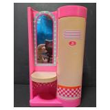 Vintage 1989 Barbie locker/vanity toy