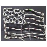 American Flag light Sculpture