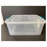 Clear view sterilite container w/ lid