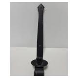 Wrounght iron style wall sconce candlestick