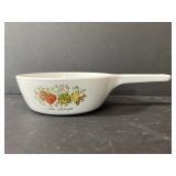 Vintage corningware 1 pint handled bowl