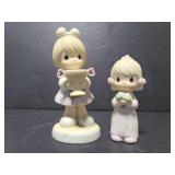 Two Precious Moments figures