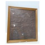 Framed Civil War Battlefield map