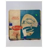 Vintage Sportcraft deluxe rubber horseshoe set