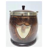 Vintage wood/metal humidor/icebucket