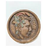 Large Native American wall medallion