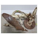 Tiller small tractor attachment piece