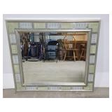 Large framed mirror