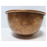 Copper mixing bowl