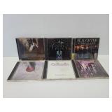 Hair metal rock bands CD collection