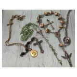 Catholic religious rosary pieces & pendants