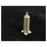 Small miniature skyscraper building charm