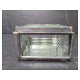 Glass trinket box