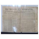 The Dollar newspaper November 10, 1852