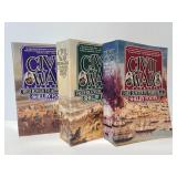 Three volume set of The Civil War books