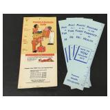 Vintage back health ephemera