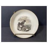 Vintage ducks unlimited small plate