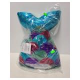 New 2 Scoops sequin mermaid tail pillow