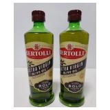 Two Bertolli Extra virgin olive oil