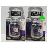 Two new Yankee candle car air fresheners