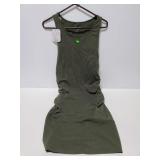 Isabel size xs maternity dress olive green