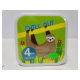 Sloth chill out 4pc nesting set bowls
