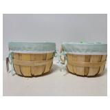 Two NWT Spritz Easter baskets