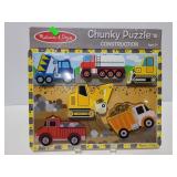 Melissa & Doug Chunky puzzle construction