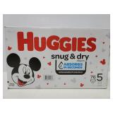 New Huggies Snug & Dry size 5 diapers