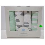 Cloud Island flannel baby blankets