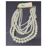 A New Day multi strand pearl necklace